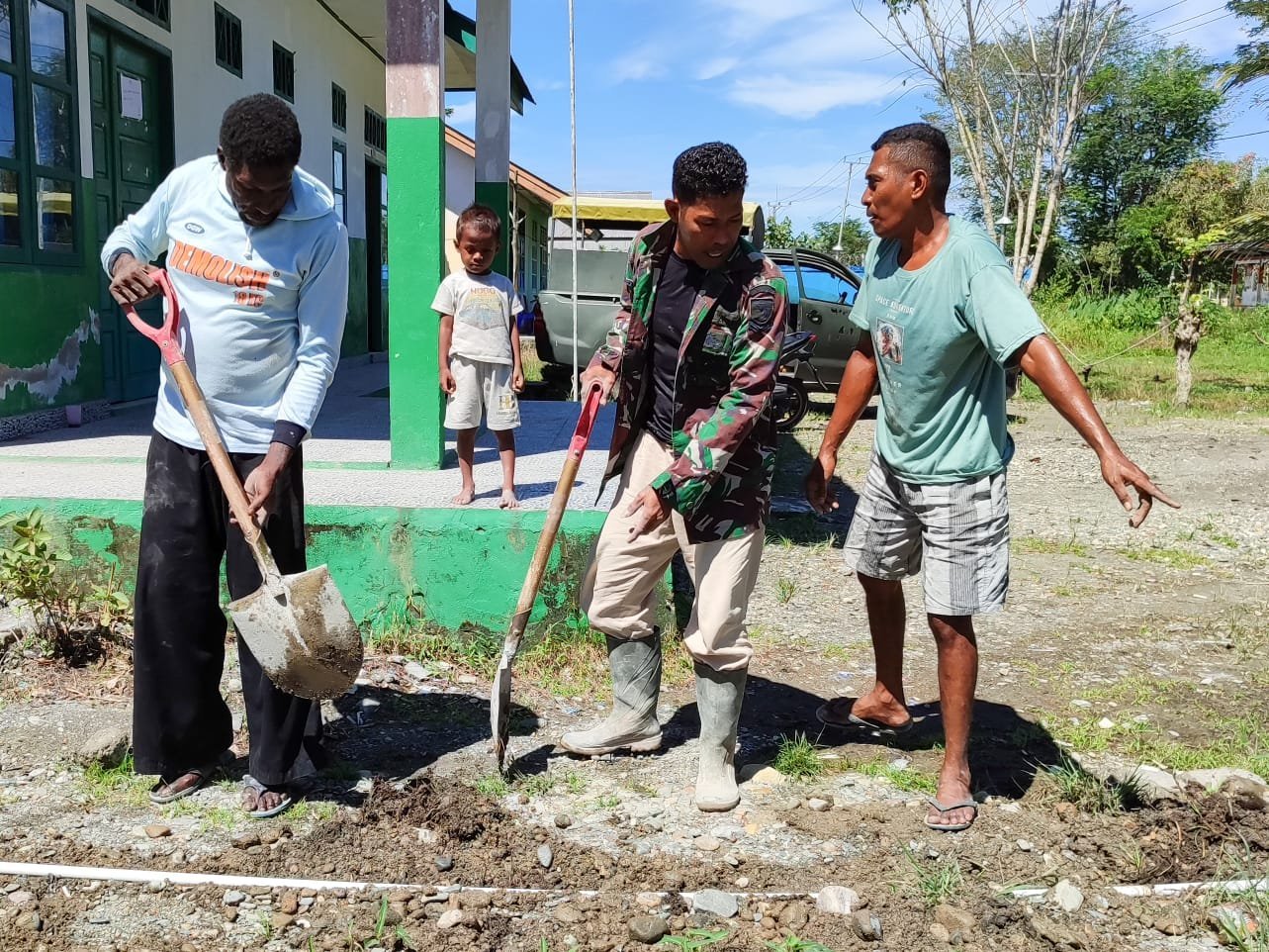 Dedikasi Tinggi, Satgas TMMD ke-124 Kerja Keras di Pekan Terakhir Program