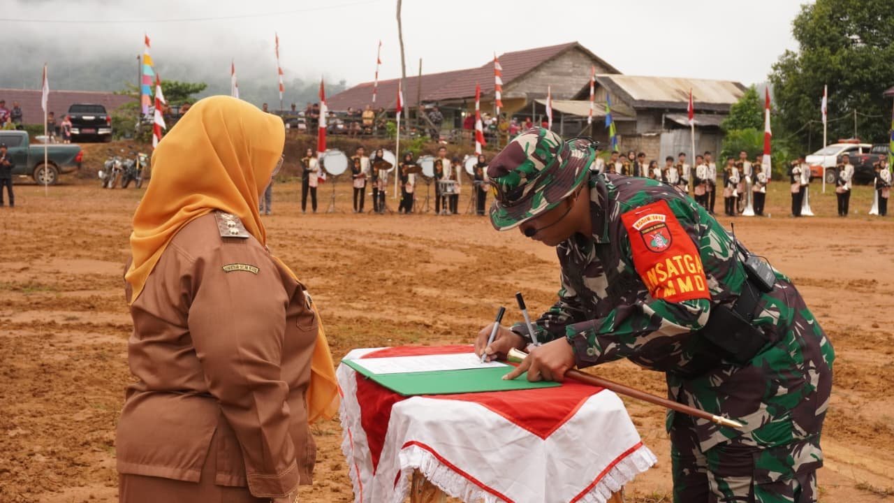 TMMD Reguler Ke-127 Kodim 1015/Sampit Resmi Dibuka, Satukan Langkah Bangun Negeri dari Desa