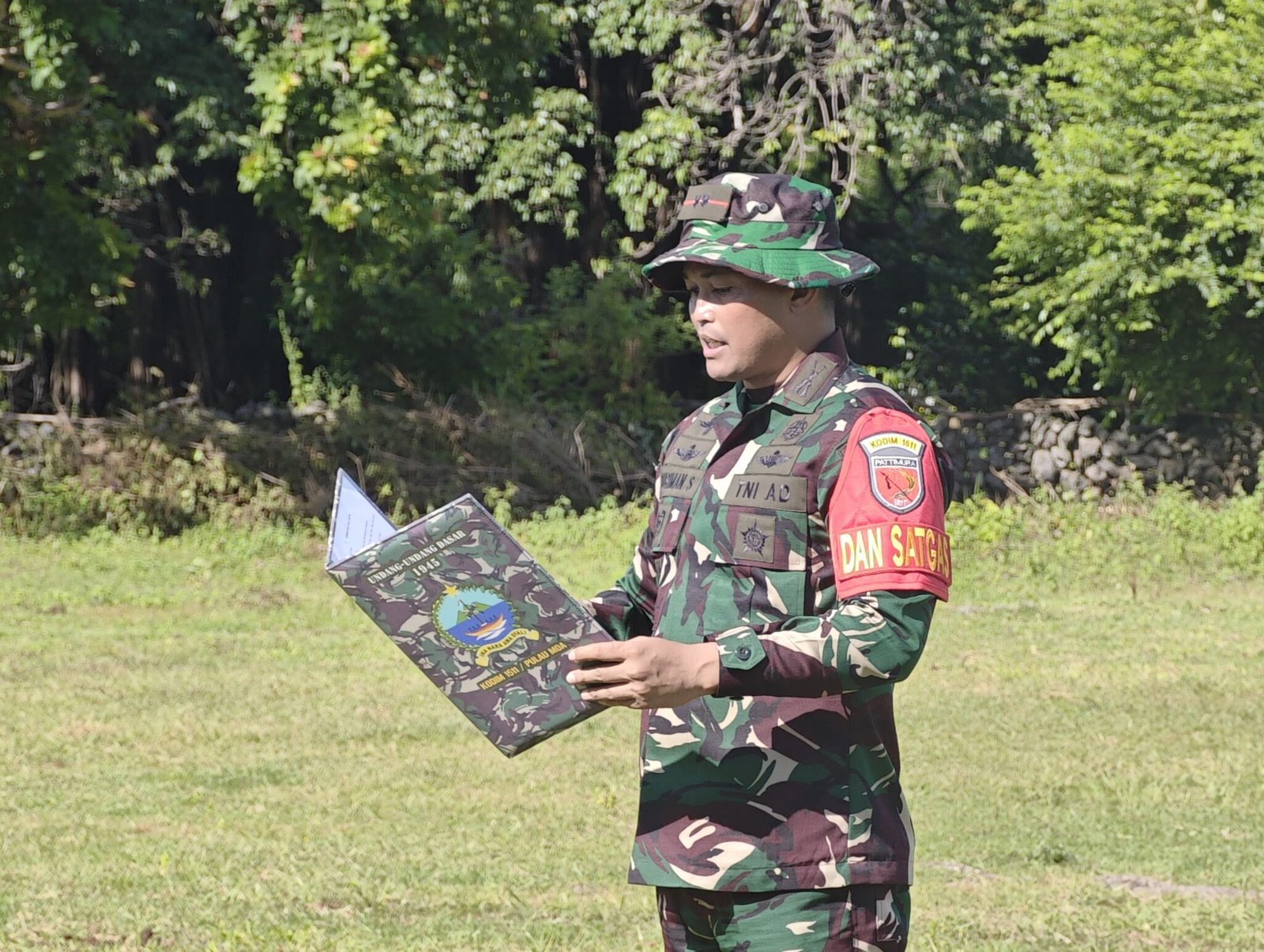 Keterlibatan TNI dalam TMMD ke-128: Membangun Bersama Desa Moain